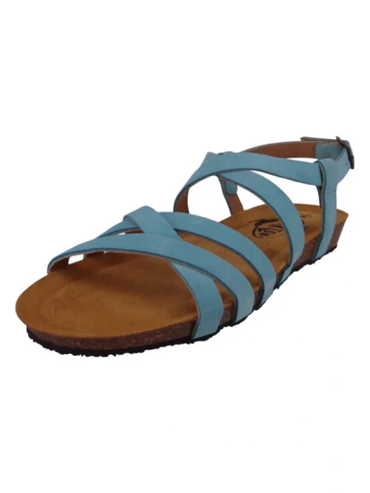Foto van product Plakton Sandalen met riem turquoise