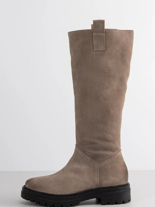 Foto van product Plateaulaarzen Lazamani taupe