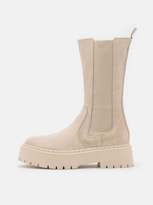 Foto van product Plateaulaarzen Steve Madden beżowy