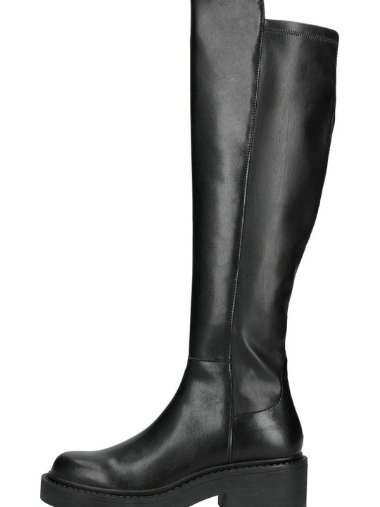 Foto van product Plateaulaarzen Steve Madden zwart