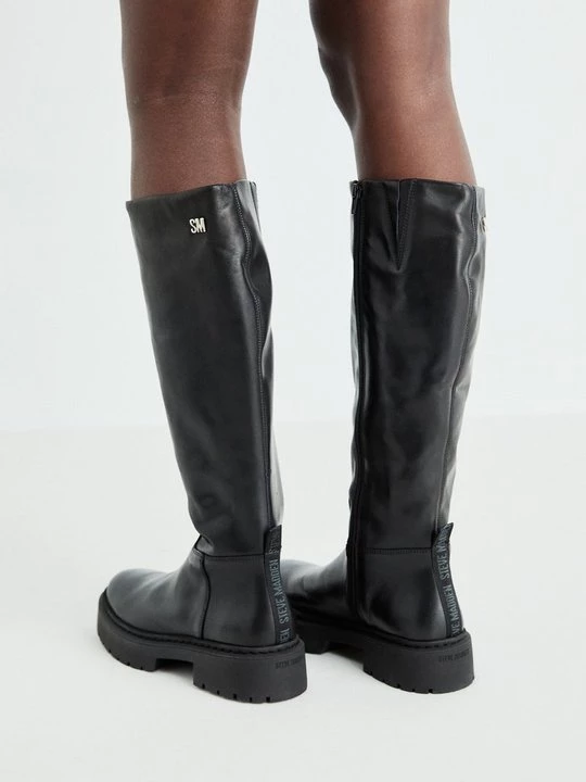 Foto van product Plateaulaarzen Steve Madden zwart
