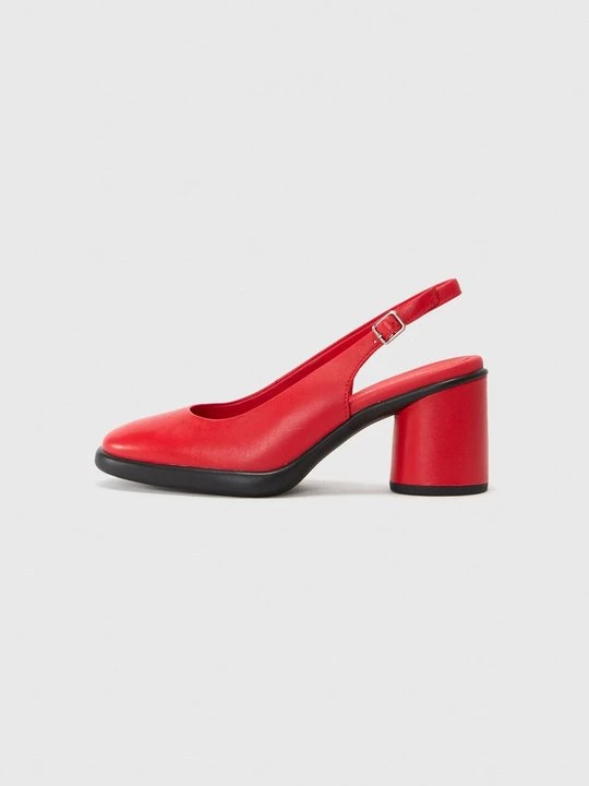 Foto van product Plateaupumps ECCO rood