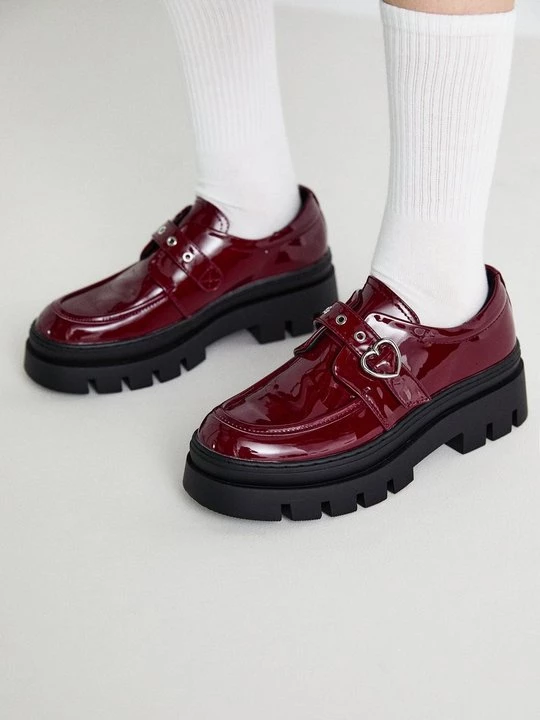 Foto van product Plateaupumps Even&Odd By Zalando donkerrood