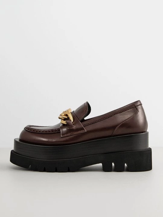 Foto van product Plateaupumps Jeffrey Campbell bruin