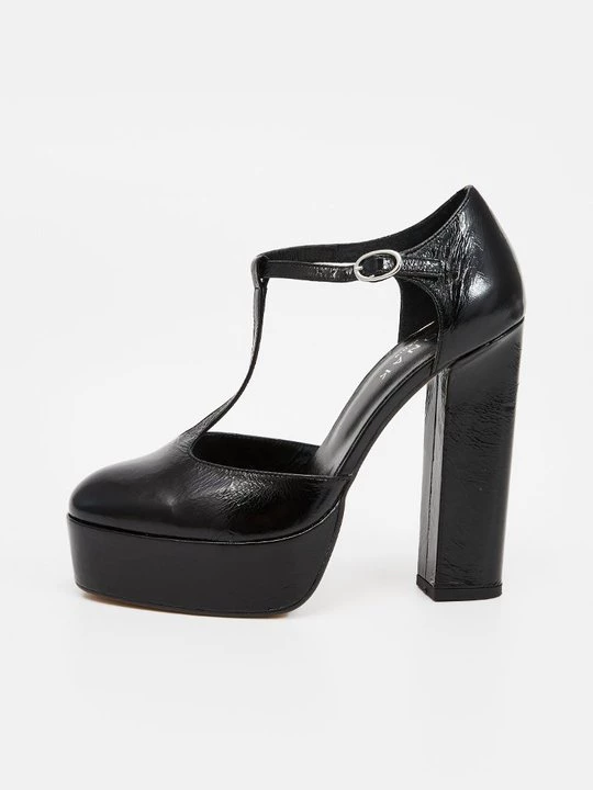 Foto van product Plateaupumps Jonak zwart