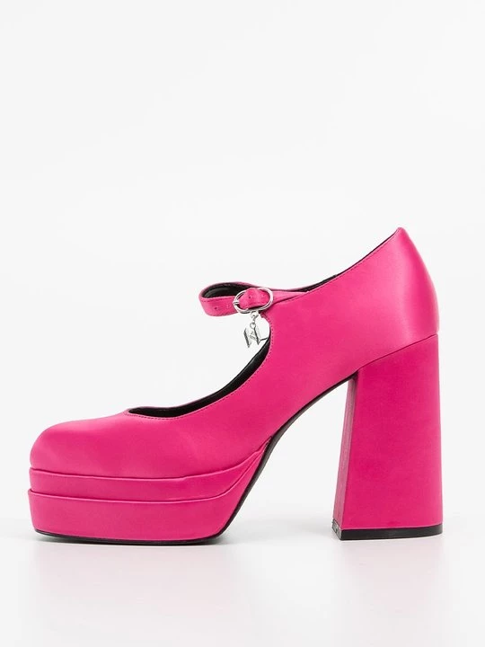 Foto van product Plateaupumps KARL LAGERFELD donkerroze