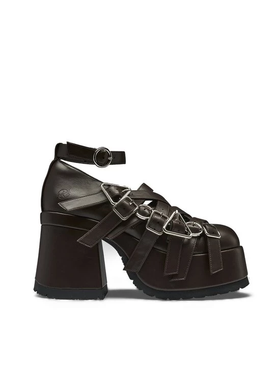 Foto van product Plateaupumps Koi Footwear bruin
