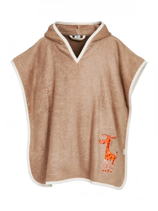 Foto van product PLAYSHOES Badjas beige / bruin / oranje / rood