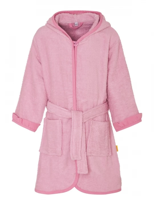 Foto van product PLAYSHOES Badjas 'Einhorn' geel gemêleerd / rosa