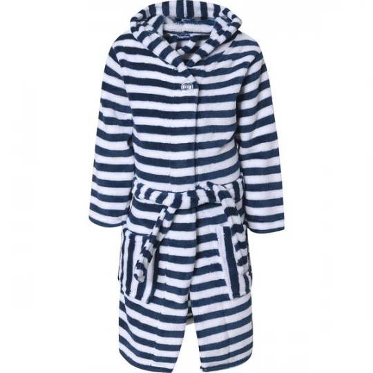 Foto van product PLAYSHOES Badjas 'Maritim' blauw / wit