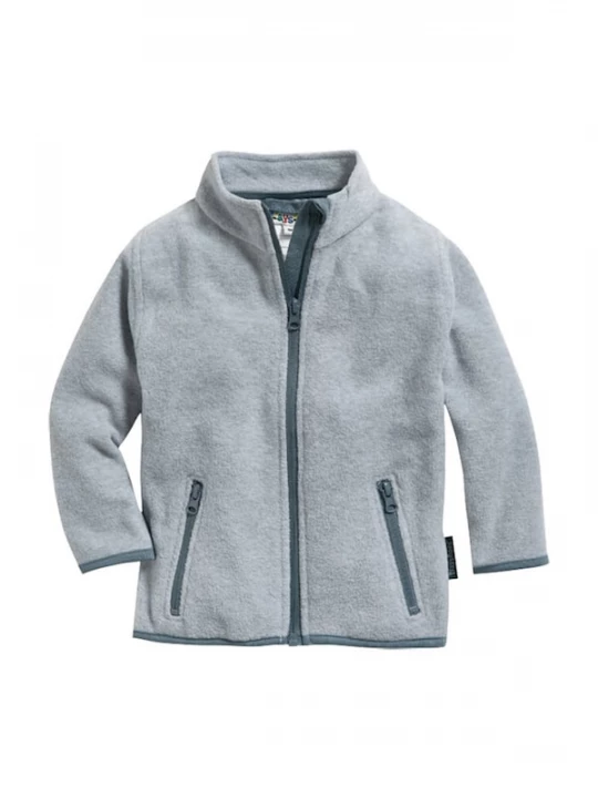 Foto van product PLAYSHOES Fleece jas grijs / basaltgrijs