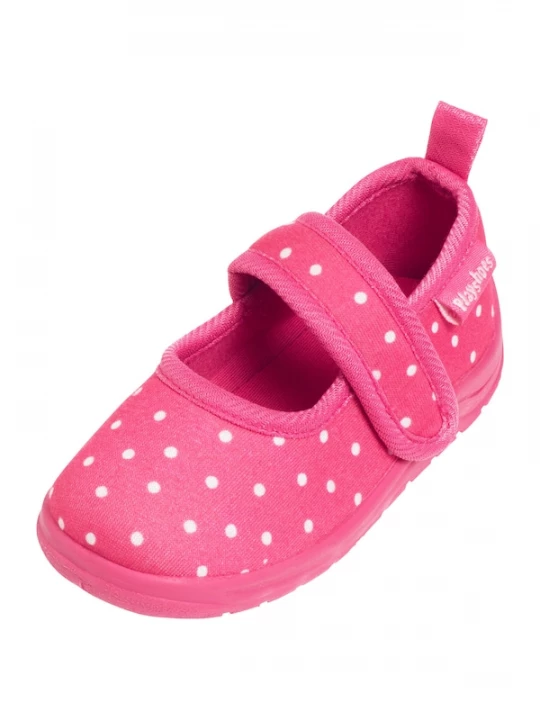 Foto van product PLAYSHOES Huisschoenen pink / wit