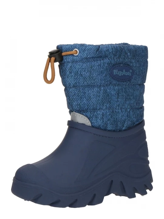 Foto van product PLAYSHOES Snowboots navy / blauw denim