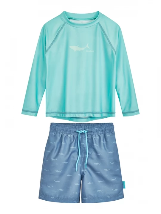 Foto van product PLAYSHOES UV-bescherming 'Hai' blauw / turquoise