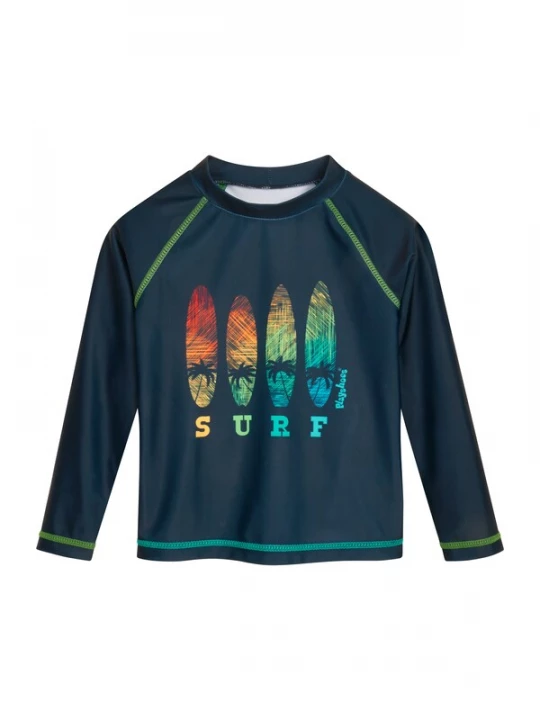 Foto van product PLAYSHOES UV-bescherming 'Surf' marine / aqua / lichtgroen / oranje