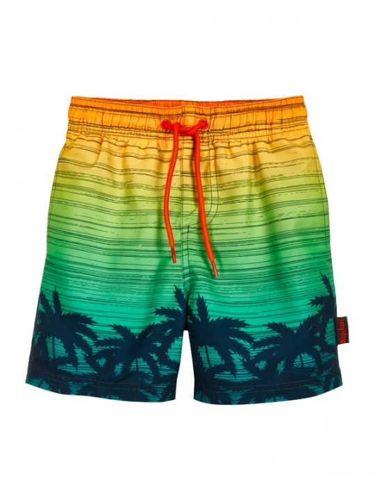 Foto van product PLAYSHOES Zwemshorts navy / geel / groen / oranje