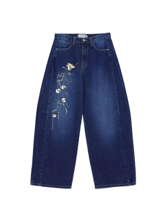 Foto van product PLEASE Jeans 'Pantalone' blauw denim