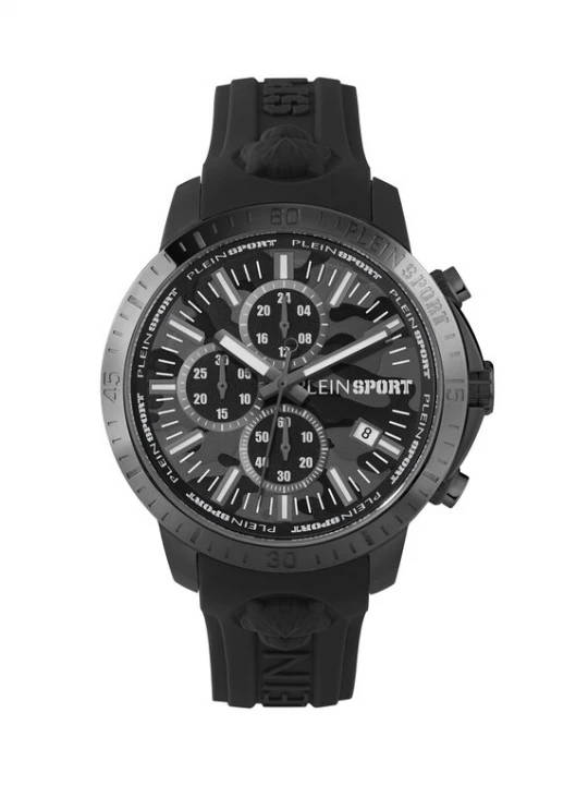 Foto van product Plein Sport Analoog horloge 'Gain' zwart