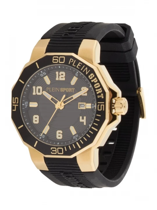 Foto van product Plein Sport Analoog horloge goud / zwart