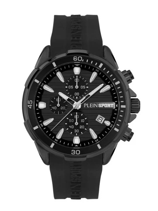 Foto van product Plein Sport Analoog horloge 'Impact' zwart / wit