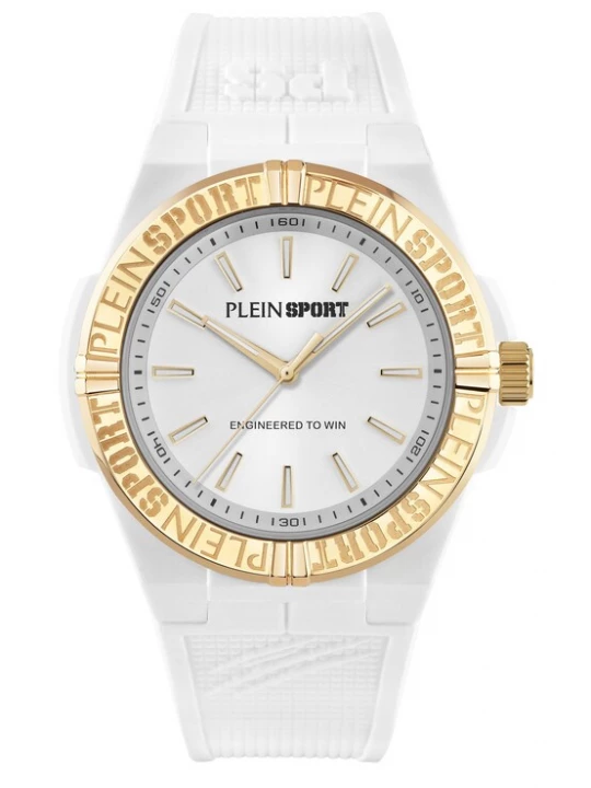 Foto van product Plein Sport Analoog horloge 'Laserstrike' goud / wit