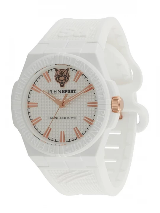 Foto van product Plein Sport Analoog horloge 'LASERSTRIKE' goud / zwart / wit