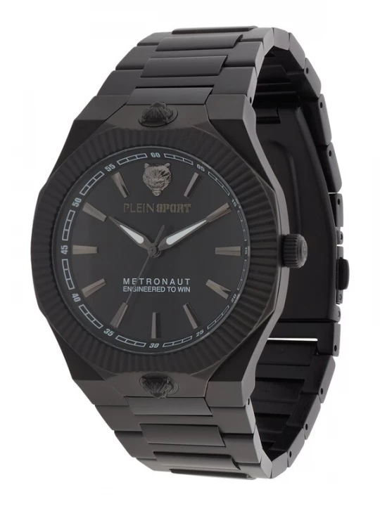Foto van product Plein Sport Analoog horloge 'Metronaut 42mm' zwart