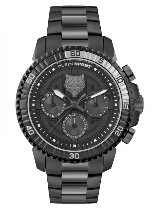Foto van product Plein Sport Analoog horloge 'POWERLIFT' zwart