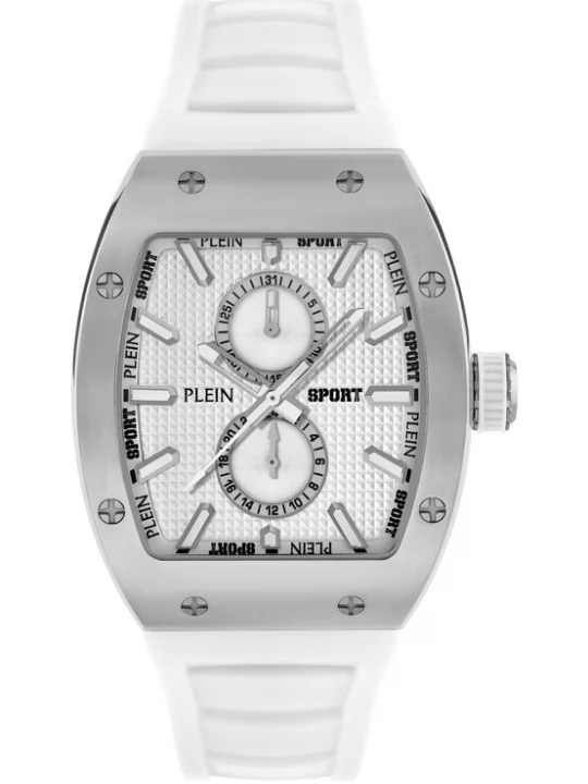 Foto van product Plein Sport Analoog horloge 'Stormbreake' zwart / zilver / wit