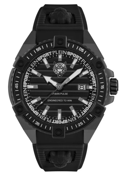 Foto van product Plein Sport Analoog horloge 'Urban Pulse' zwart / wit