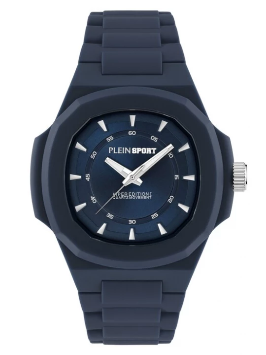 Foto van product Plein Sport Analoog horloge 'Viper Edition I' navy / zilver