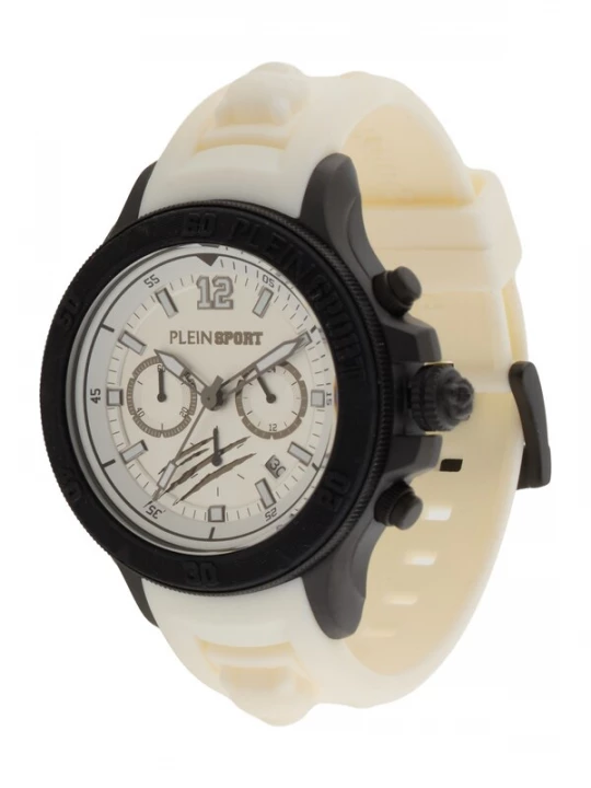 Foto van product Plein Sport Analoog horloge 'Warrior Tech' zwart / wit