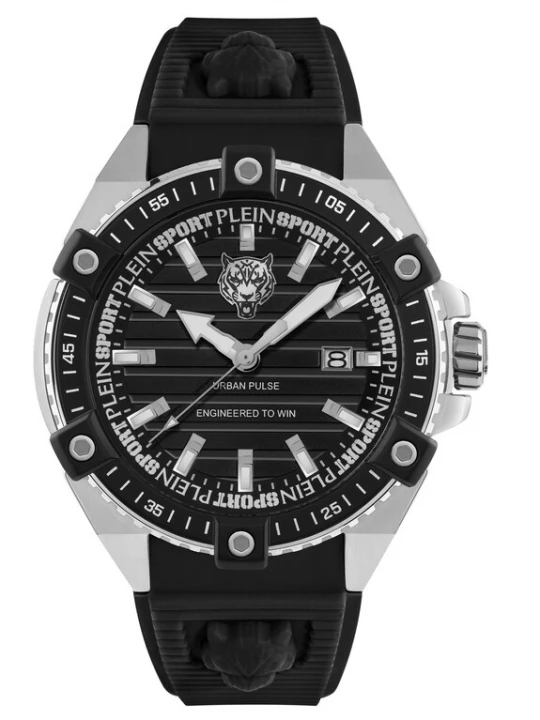 Foto van product Plein Sport Analoog horloge zwart / zilver