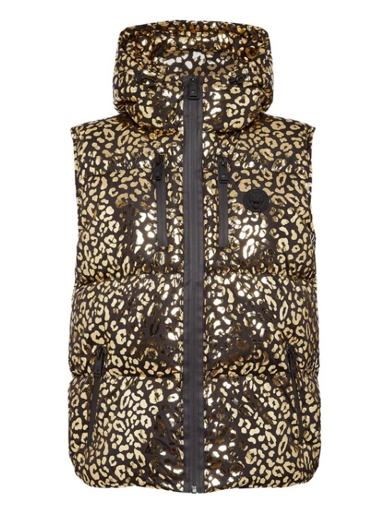 Foto van product Plein Sport Bodywarmer goud / zwart