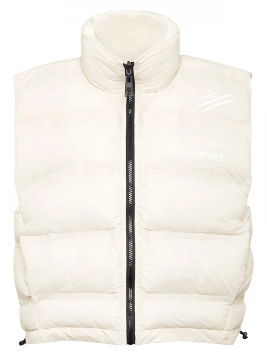 Foto van product Plein Sport Bodywarmer 'Scratch' lichtgrijs
