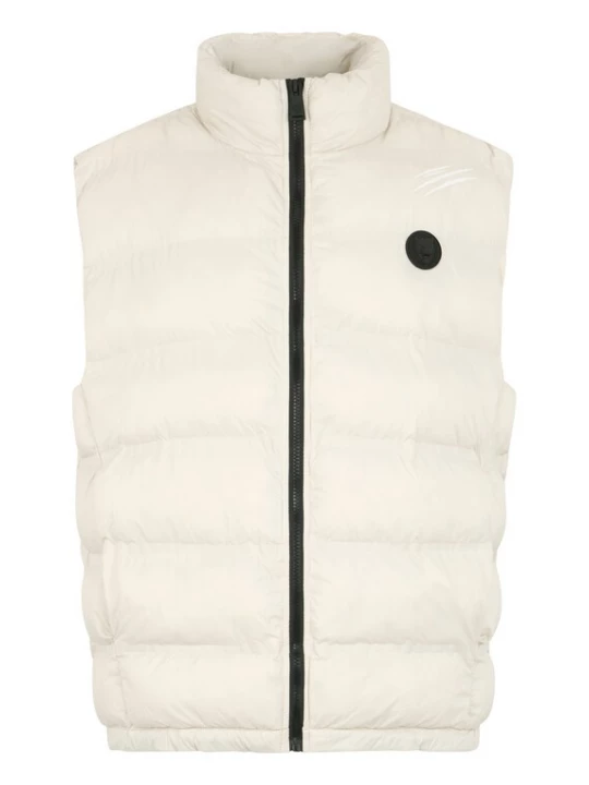 Foto van product Plein Sport Bodywarmer 'Scratch' lichtgrijs / zwart