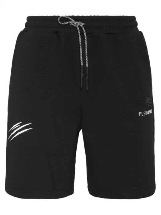 Foto van product Plein Sport Broek 'Scratch' zwart / wit