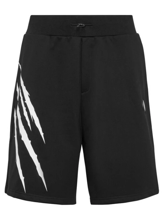 Foto van product Plein Sport Broek 'Scratch' zwart / wit