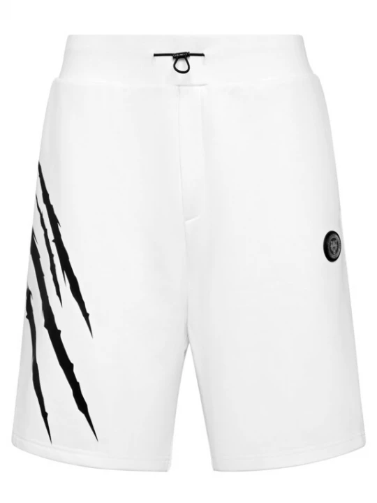 Foto van product Plein Sport Broek 'Scratch' zwart / wit