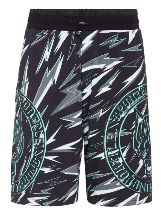 Foto van product Plein Sport Broek 'Tiger' grijs / donkergrijs / zwart