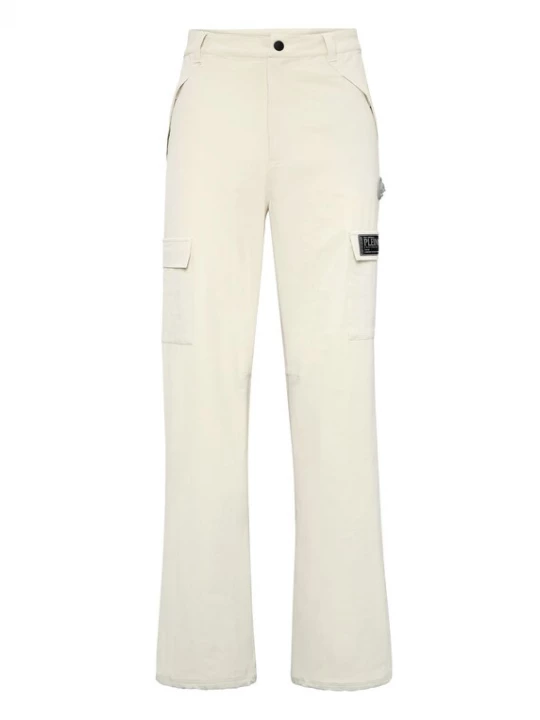 Foto van product Plein Sport Cargobroek 'Scratch' beige