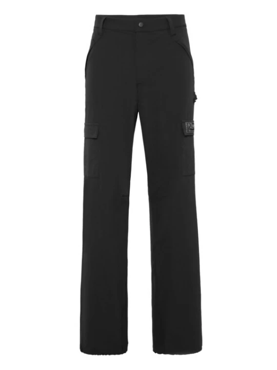 Foto van product Plein Sport Cargobroek 'Scratch' zwart / wit