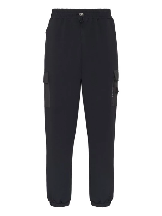 Foto van product Plein Sport Cargobroek zwart / wit