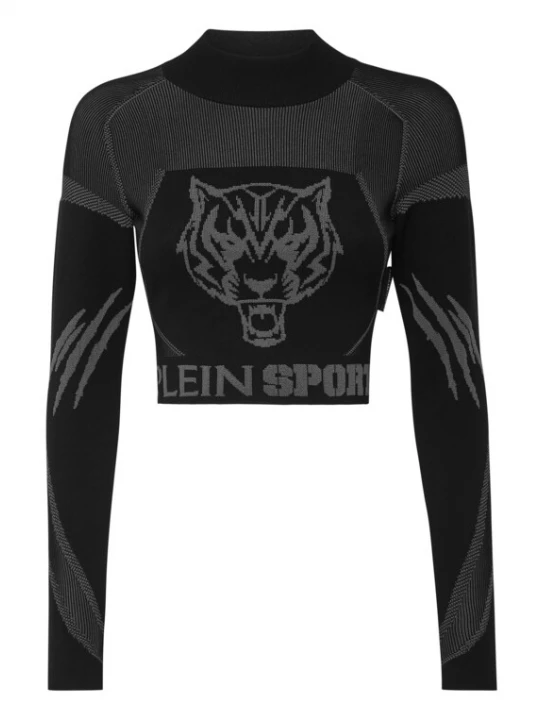 Foto van product Plein Sport Functioneel shirt zwart / wit
