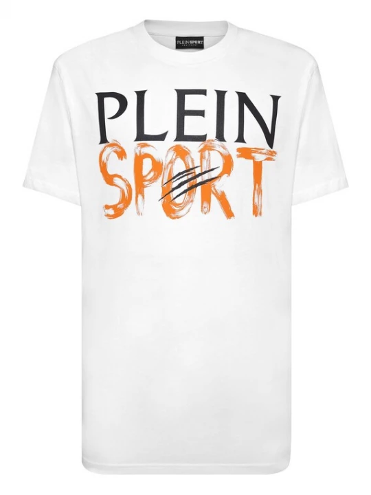 Foto van product Plein Sport Shirt abrikoos / zwart / wit