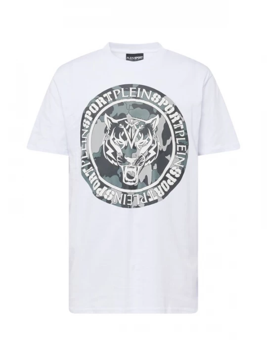 Foto van product Plein Sport Shirt donkergrijs / zwart / wit