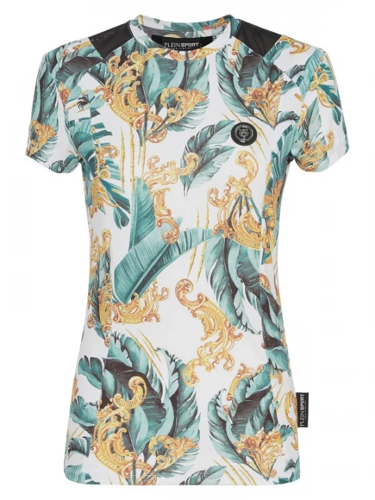 Foto van product Plein Sport Shirt geel / donkergrijs / offwhite