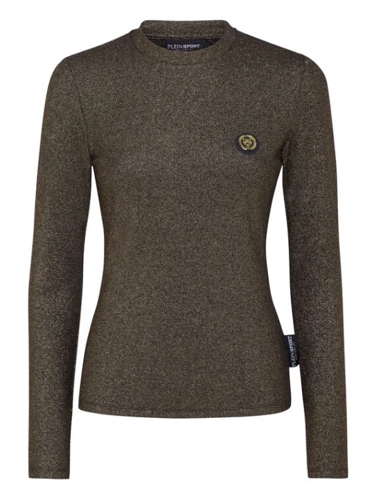 Foto van product Plein Sport Shirt 'Glitter' olijfgroen