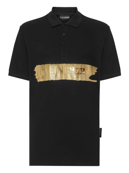 Foto van product Plein Sport Shirt goud / zwart