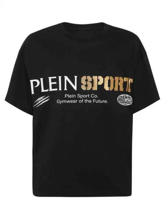 Foto van product Plein Sport Shirt goud / zwart / wit